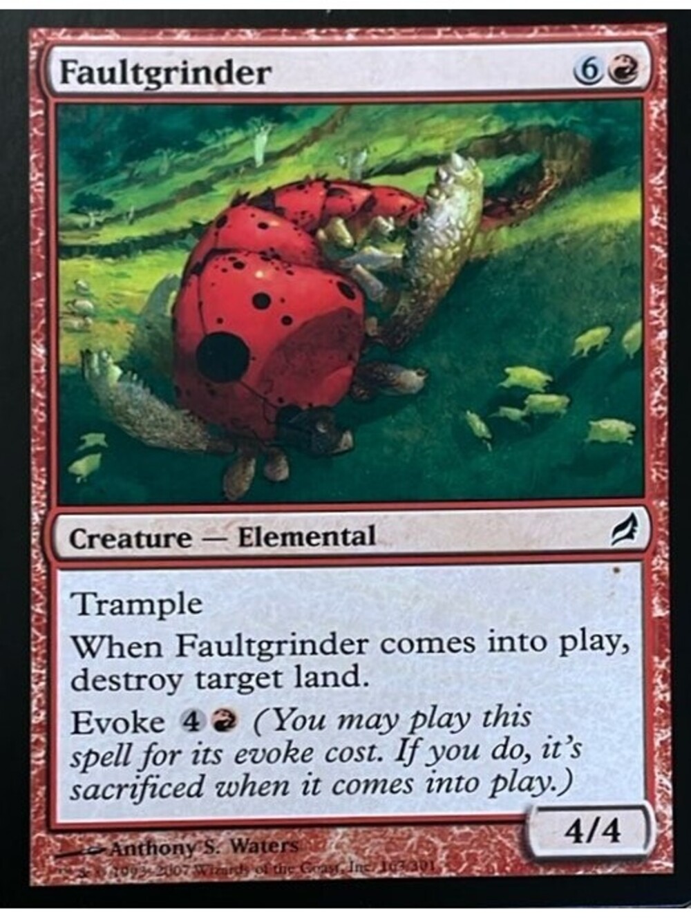 Lorwyn Faultgrinder Foil